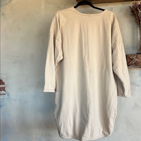 Black Crane Tunic Dress - Picture 4 of 5